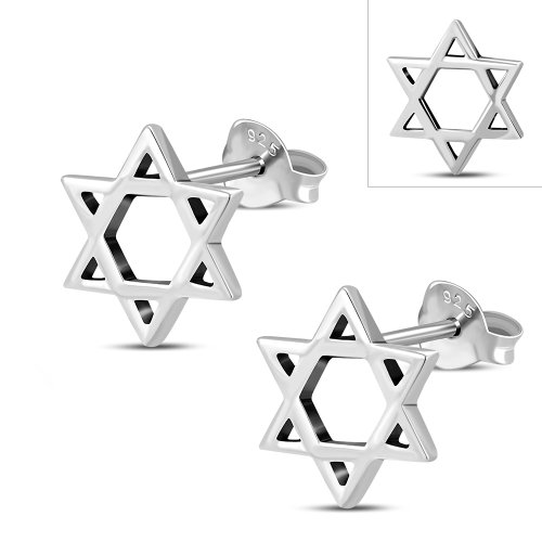 Ohrstecker Magen David