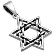 Magen David Anhänger, silber